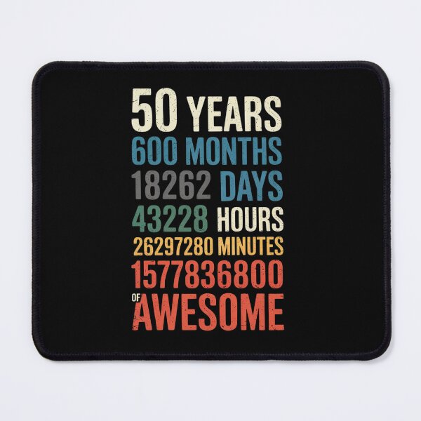Item preview, 50th Birthday Decoration Men 50yr 50 Year Old Birthday designed and sold by angolinnArt.