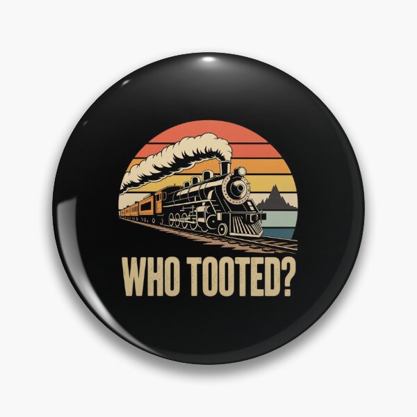 Item preview,  Who Tooted Railroad Trains Lover Men Boys Kids  designed and sold by joyouartArt.