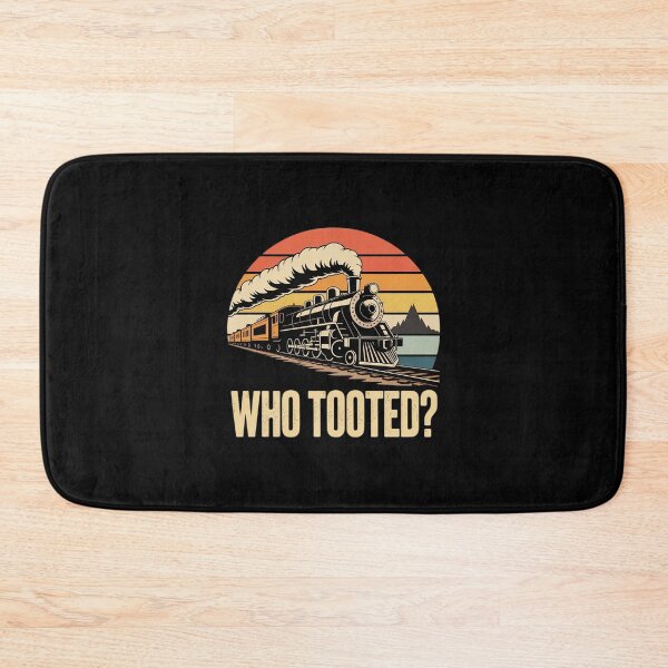 Item preview,  Who Tooted Railroad Trains Lover Men Boys Kids  designed and sold by joyouartArt.