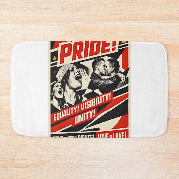 Item preview, PRIDE! Power in Unity, Voice in Love designed and sold by ForeverPrintsOK.