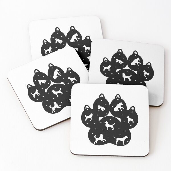 Item preview, Dog Paw Print – Pet Lover  designed and sold by MarshallStickerX.