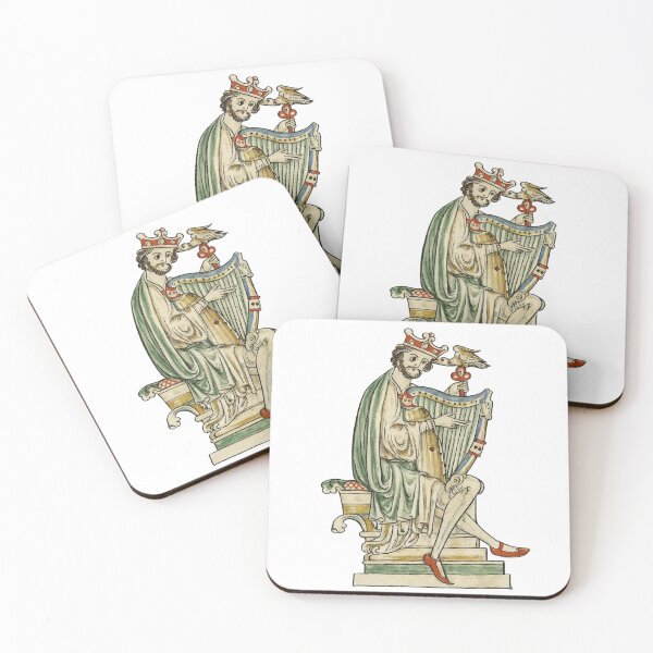 Item preview, Medieval King Harpist designed and sold by RickE.