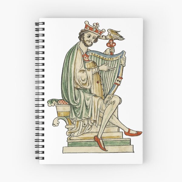 Item preview, Medieval King Harpist designed and sold by RickE.