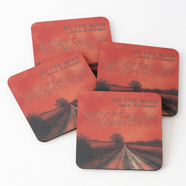 Item preview, 'On the road' Jack Kerouac novel poster designed and sold by Filologica.