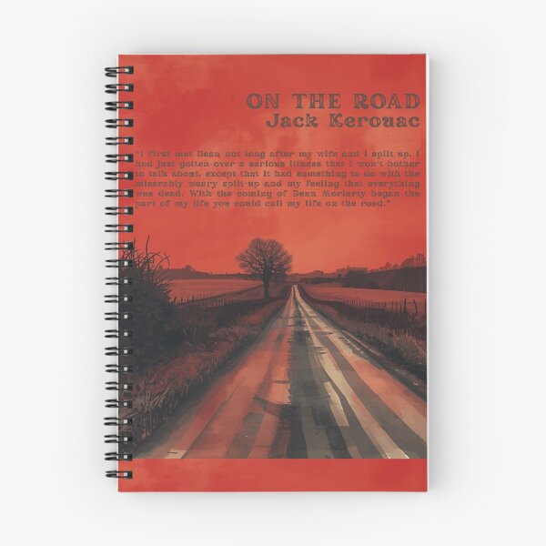 Item preview, 'On the road' Jack Kerouac novel poster designed and sold by Filologica.