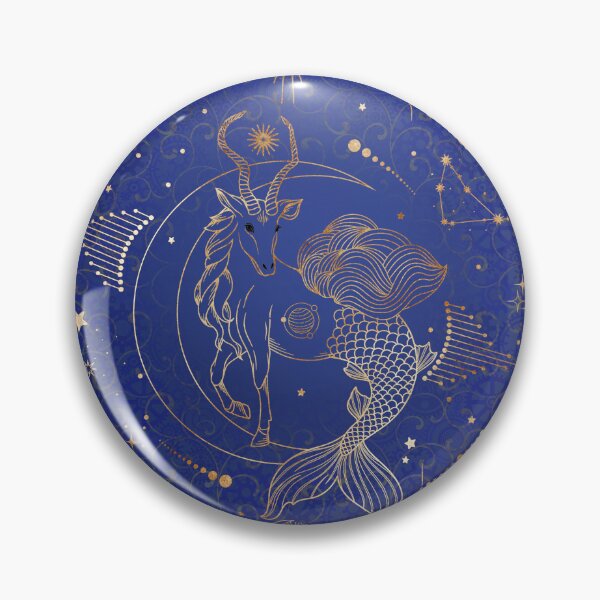 Item preview, Boho Capricorn on Lapis Blue designed and sold by Lelibeth.