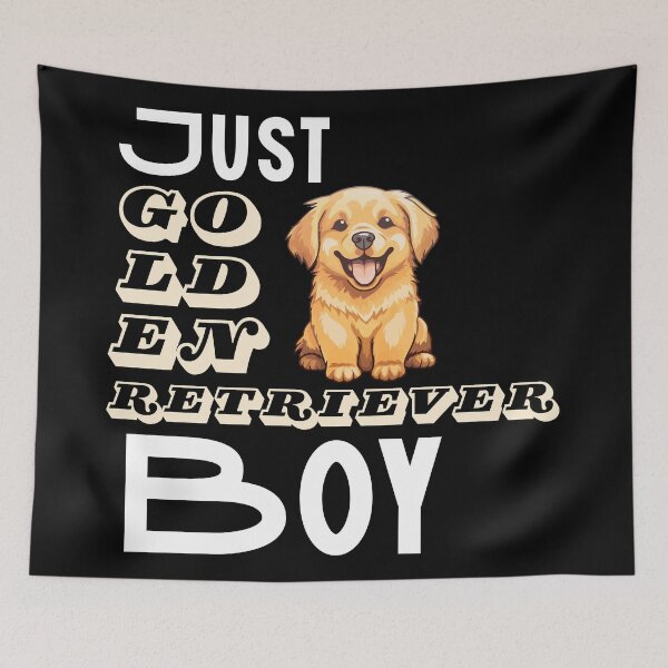 Item preview, Golden Retriever Boyfriend designed and sold by DesignbyOla.