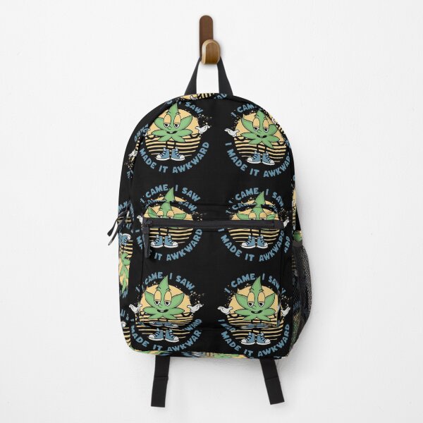 Item preview, I Came, I Saw, I Made It Awkward – Funny Cannabis Cartoon Design designed and sold by onlin3boutiqu3.