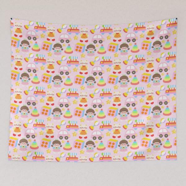 Item preview, Playful Toy Collection Seamless designed and sold by KJackArtwork.