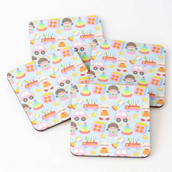 Item preview, Playful Toy Collection Seamless designed and sold by KJackArtwork.