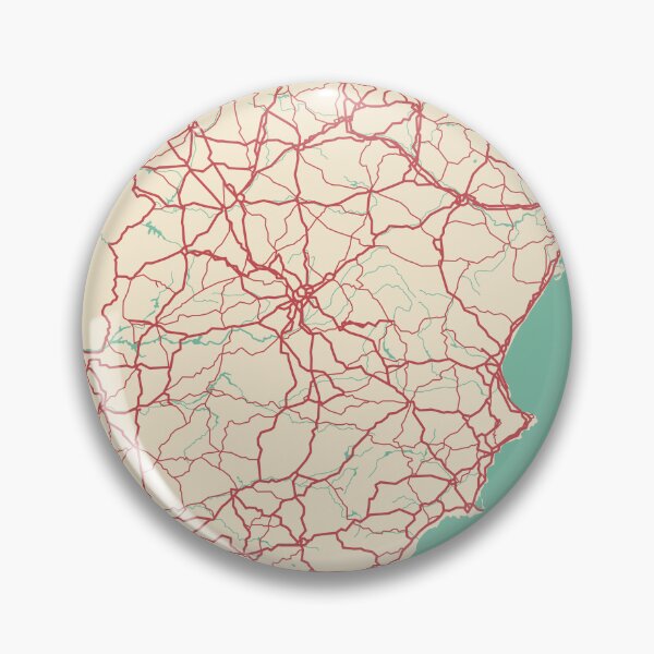 Item preview, Spain Map Illustration  designed and sold by MapsByLeo.
