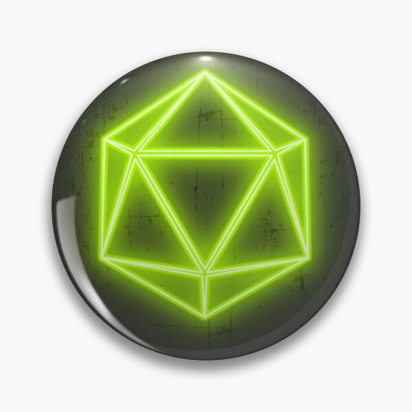 Item preview, Neon Green D20 designed and sold by fwick.