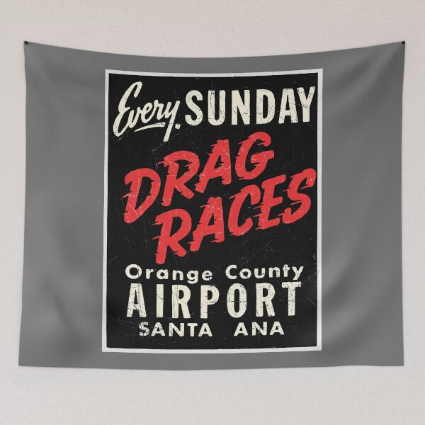 Item preview, Drag Races at the Orange County Airport designed and sold by hotroddude.
