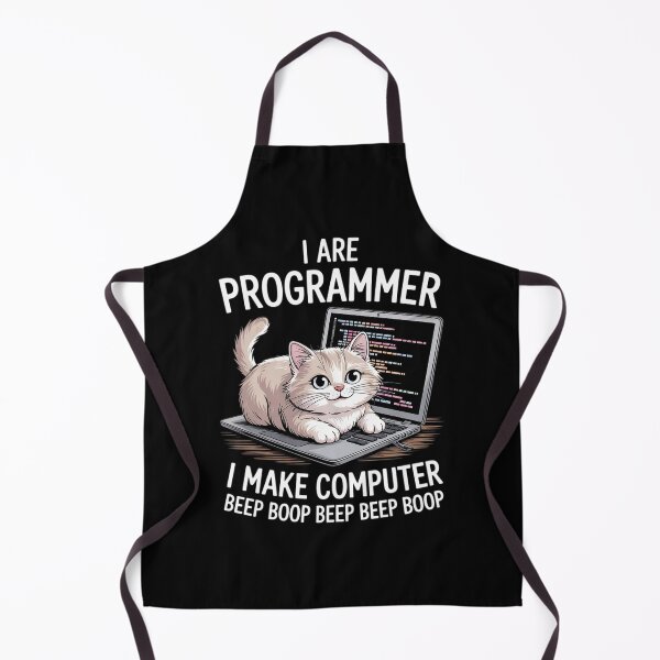 Artikelvorschau, Ich bin Programmierer. Ich mache Computer-Piep-Boop-Süße-Katze. entworfen und verkauft von DigitaldeligArt.
