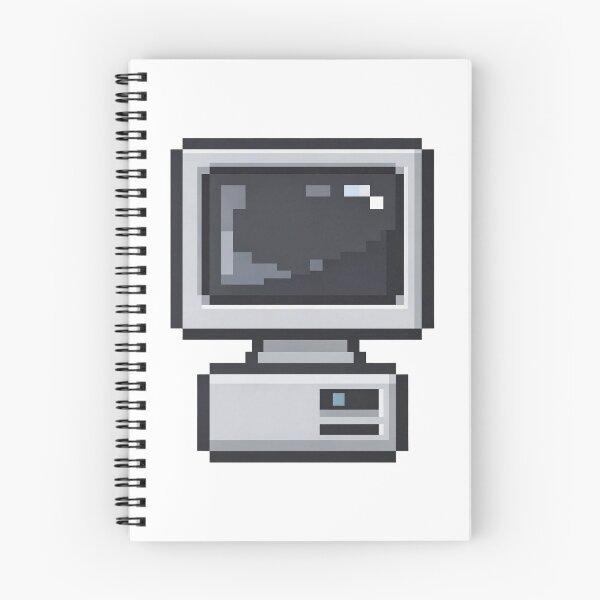 Item preview, Retro Pixel Computer – Minimalist 8-Bit Vintage PC Aesthetic designed and sold by onlin3boutiqu3.