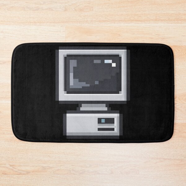 Item preview, Retro Pixel Computer – Minimalist 8-Bit Vintage PC Aesthetic designed and sold by onlin3boutiqu3.
