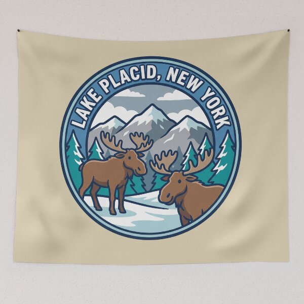 Item preview, Lake Placid, NY designed and sold by Pixel-Lair.