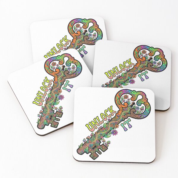 Item preview, Psychedelic Nature Key designed and sold by AliveStyle.