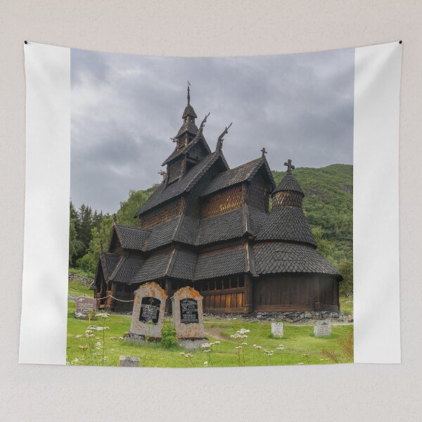 Item preview, The Borgund Stave Church designed and sold by DiFigianoPhoto.