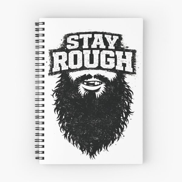 Item preview, STAY ROUGH Beard designed and sold by PrintHorizonD.