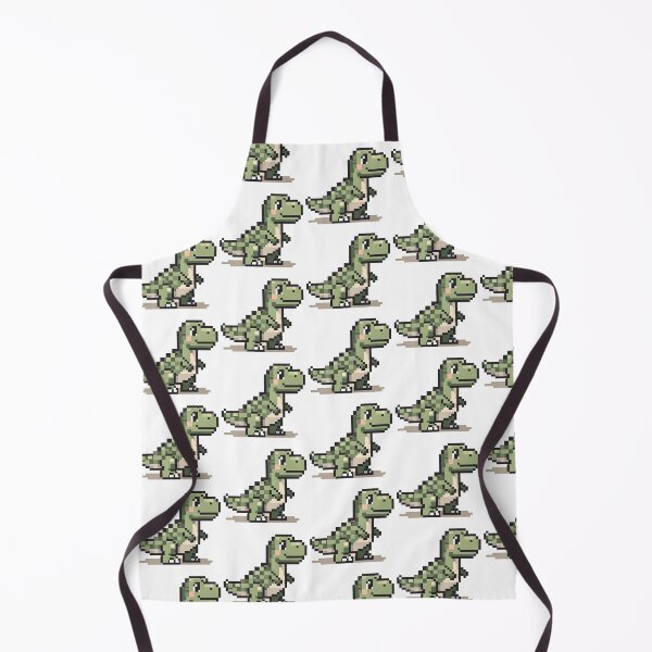 Item preview, Cute Pixel Dinosaur – Retro 8-Bit Dino Pixel Art designed and sold by onlin3boutiqu3.