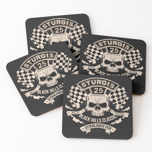 Item preview, Sturgis Motorcycle Rally Races 2025 Black Hills Biker  designed and sold by Route66art.