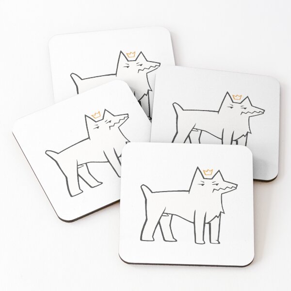 Item preview, His Majesty Dawg (white) designed and sold by Th3-h3ll-h0unD.