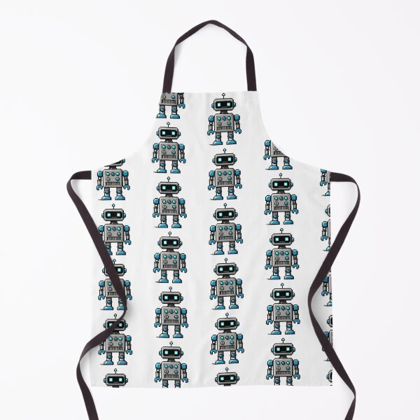 Item preview, Cute Pixel Robot – Retro 8-Bit Robot Pixel Art designed and sold by onlin3boutiqu3.