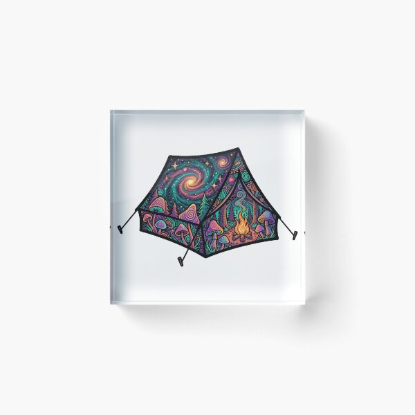 Item preview, Psychedelic Camping Tent designed and sold by AliveStyle.