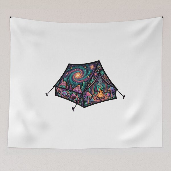Item preview, Psychedelic Camping Tent designed and sold by AliveStyle.
