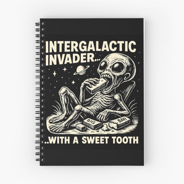 Item preview, Intergalactic Invader designed and sold by Cats and Other Things.