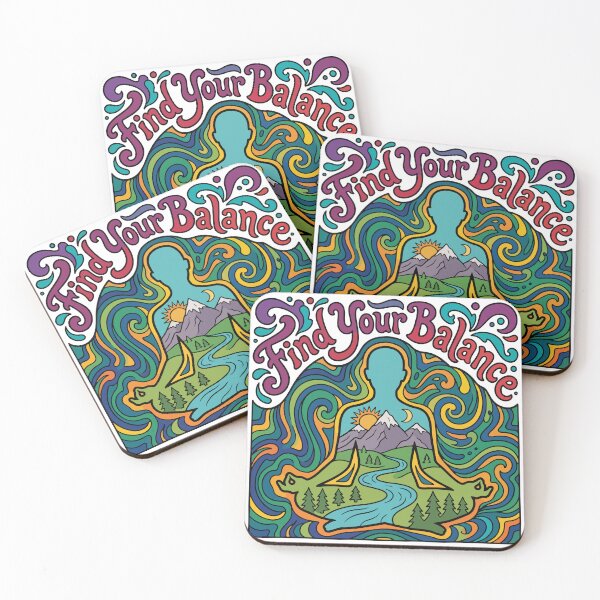 Item preview, Psychedelic Meditation Silhouette designed and sold by AliveStyle.