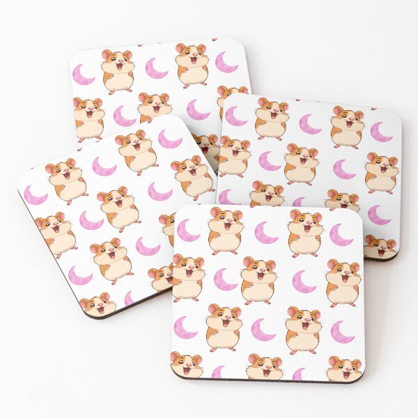 Item preview, Cute Squirrel Pattern with Pink Moons | Adorable Design designed and sold by lunadesignsmoon.