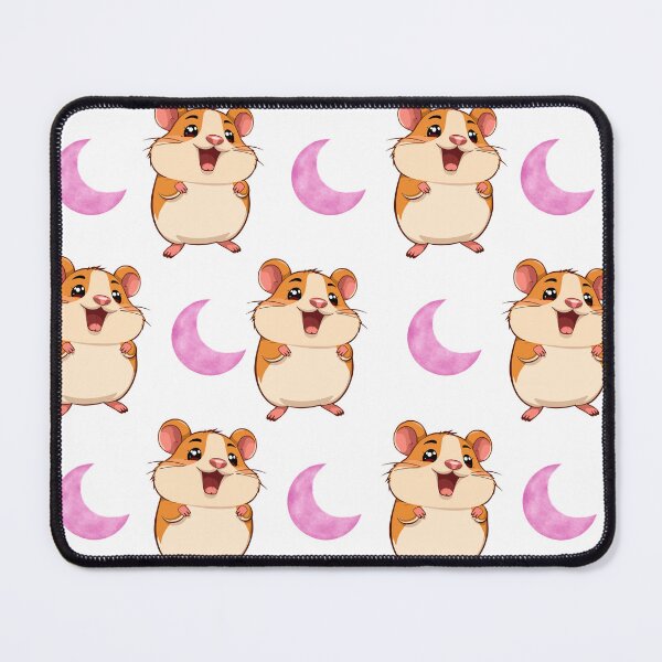 Item preview, Cute Squirrel Pattern with Pink Moons | Adorable Design designed and sold by lunadesignsmoon.