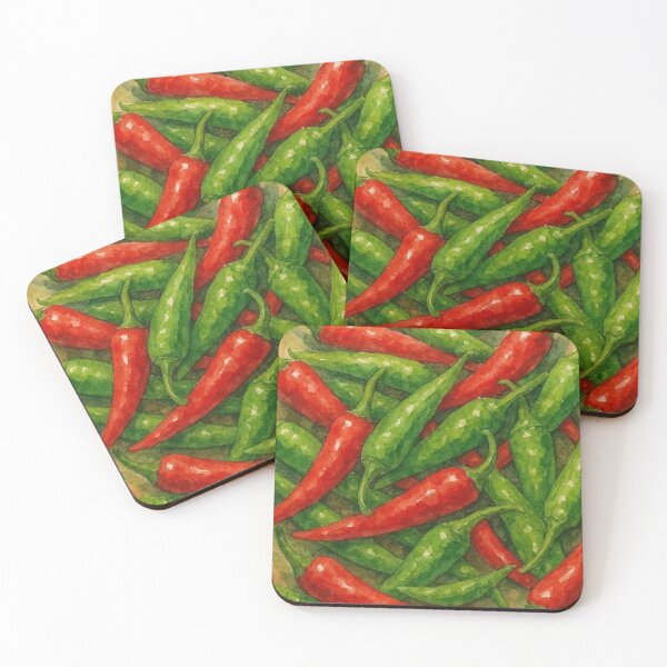 Item preview, Hot Peppers!! designed and sold by TinCatOutPost.