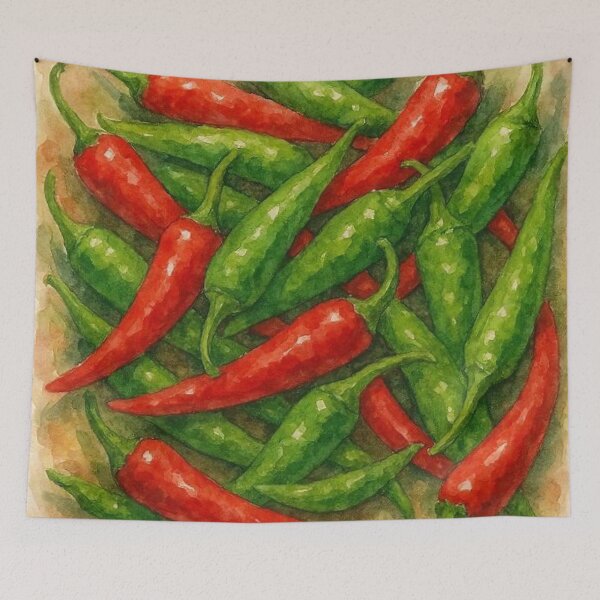Item preview, Hot Peppers!! designed and sold by TinCatOutPost.