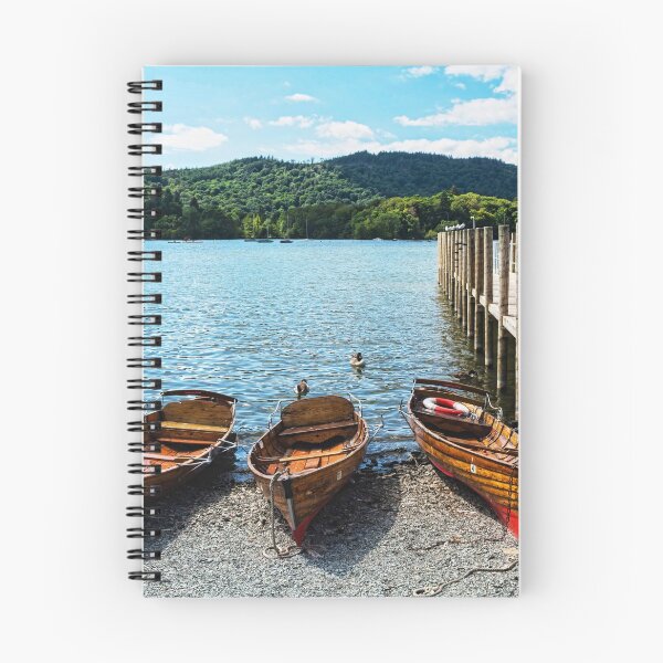 Item preview, Windermere rowing boat berths alongside a pier. designed and sold by Frank  Irwin.