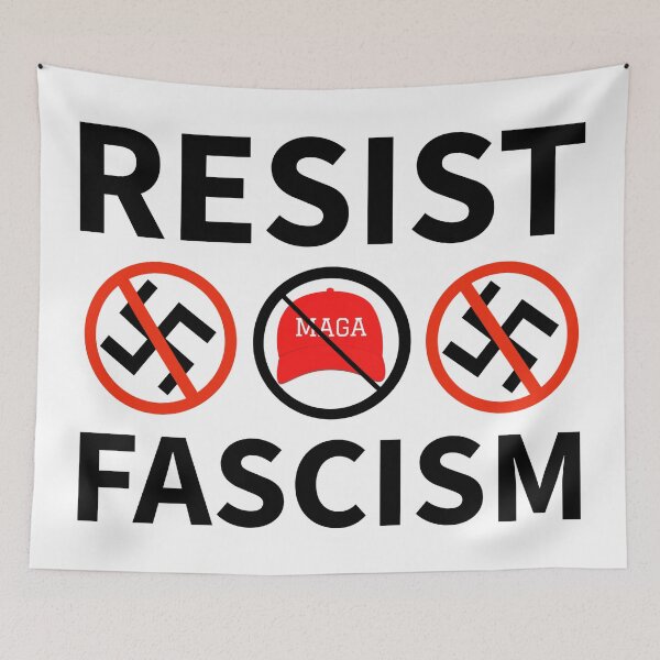 Item preview, Resist fascism  designed and sold by Rachel the Artist .