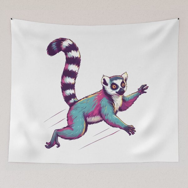Item preview, endangered species, funny lemurs, lemurs, lemur, primates, ring tailed lemur designed and sold by TrueArtVibes.