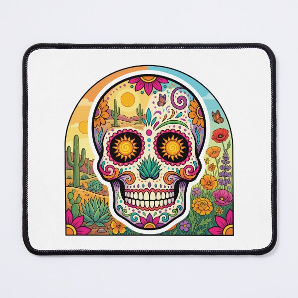 Item preview, Mexican Sugar Skull Desert designed and sold by AliveStyle.