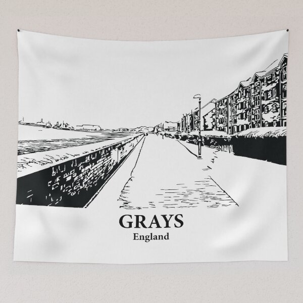 Item preview, Grays – England designed and sold by Lakeric Cityscapes.