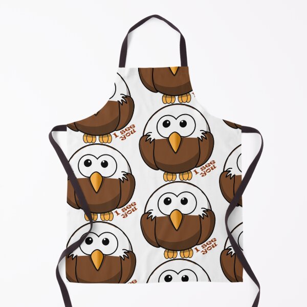 Item preview, Cute owl drawn in egg form, funny bird designed and sold by Redmoon9.