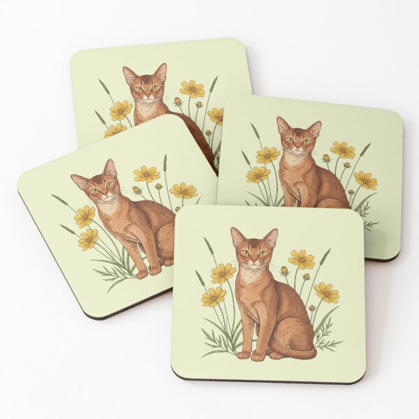 Item preview, Abyssinian Feline Garden Aesthetic designed and sold by BirdsnStuff.