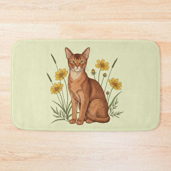 Item preview, Abyssinian Feline Garden Aesthetic designed and sold by BirdsnStuff.