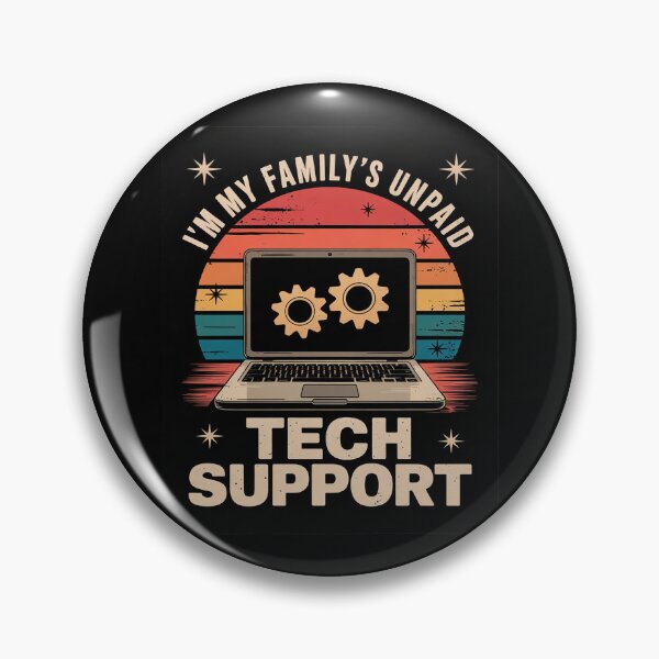 Item preview, I'm My Familys Unpaid Tech Support Computer Engineer  designed and sold by MarkLeedsArt.