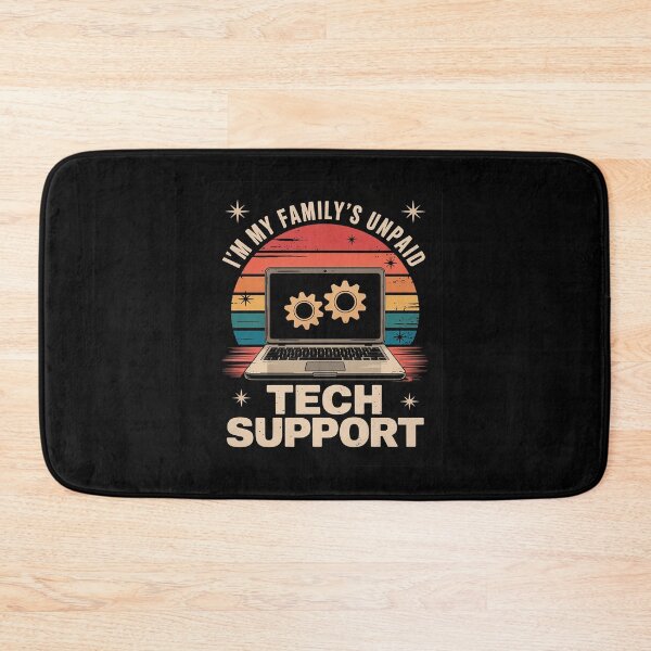 Item preview, I'm My Familys Unpaid Tech Support Computer Engineer  designed and sold by MarkLeedsArt.