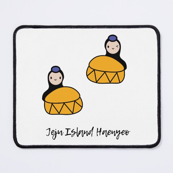 Item preview, Jeju Island Haenyeo Women Divers Korean Sea Heritage Ar designed and sold by mariekawaii.