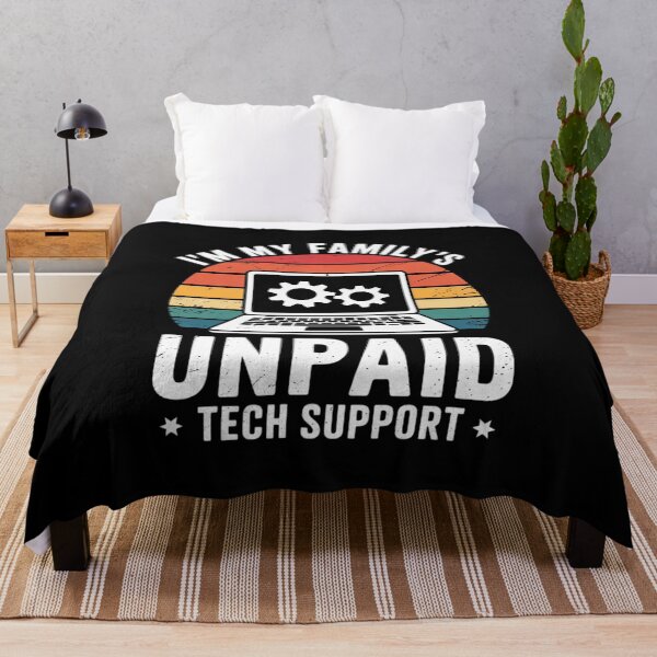 Item preview, I'm My Family's Unpaid Tech Support Computer Engineer 1 designed and sold by MarkLeedsArt.