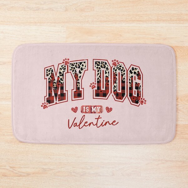 Item preview, My Dog is my Valentine College Font designed and sold by BKDIGITALSHOP.