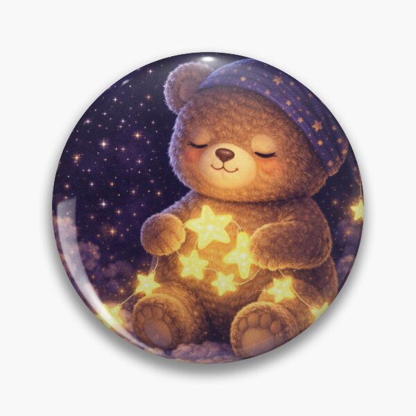 Item preview, Star Light Bedtime Bear Night Art designed and sold by photoemich.